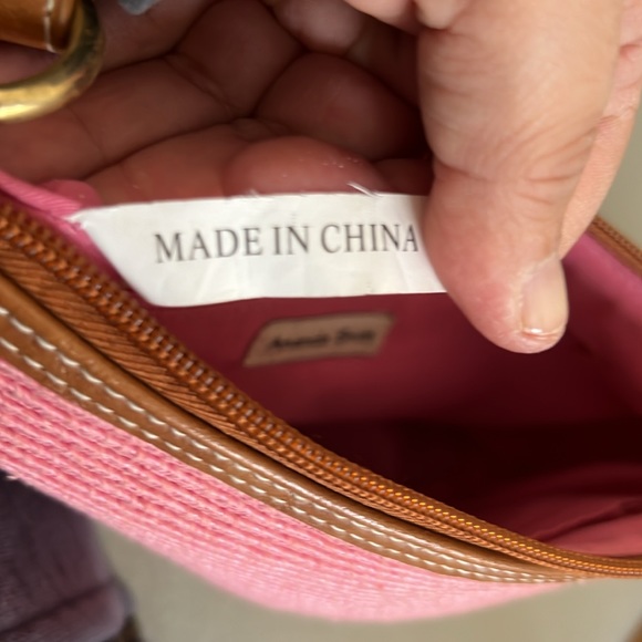 Pink Lemonade Raffia Bag - Picture 9 of 15